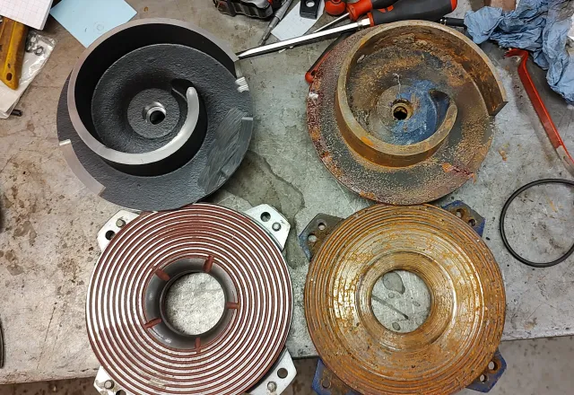 Reparation av elmotorer